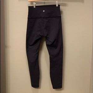 Black Lululemon Wonder Under Leggings